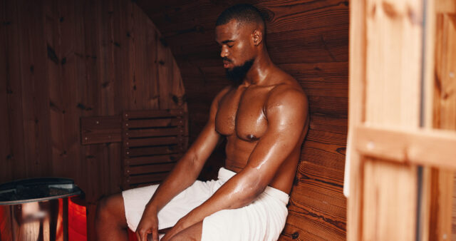 Sauna nach dem Sport