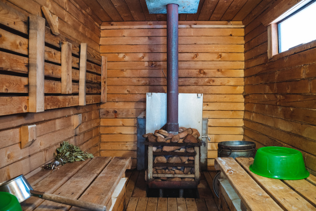 Saunaofen von Fachleuten installiert